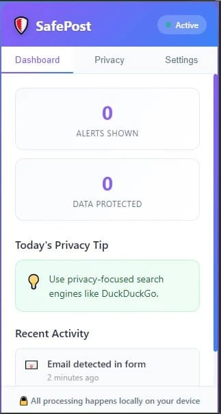 Safepost Checker Website